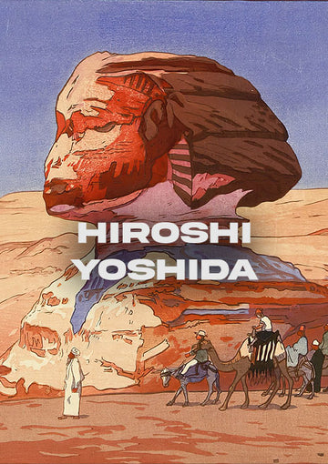 Hiroshi Yoshida woodblock print collection: landscapes & travel scenes. Available framed & unframed.