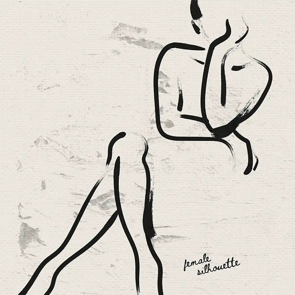 Pensive Form by Unknown Artist - Final Mockup Example