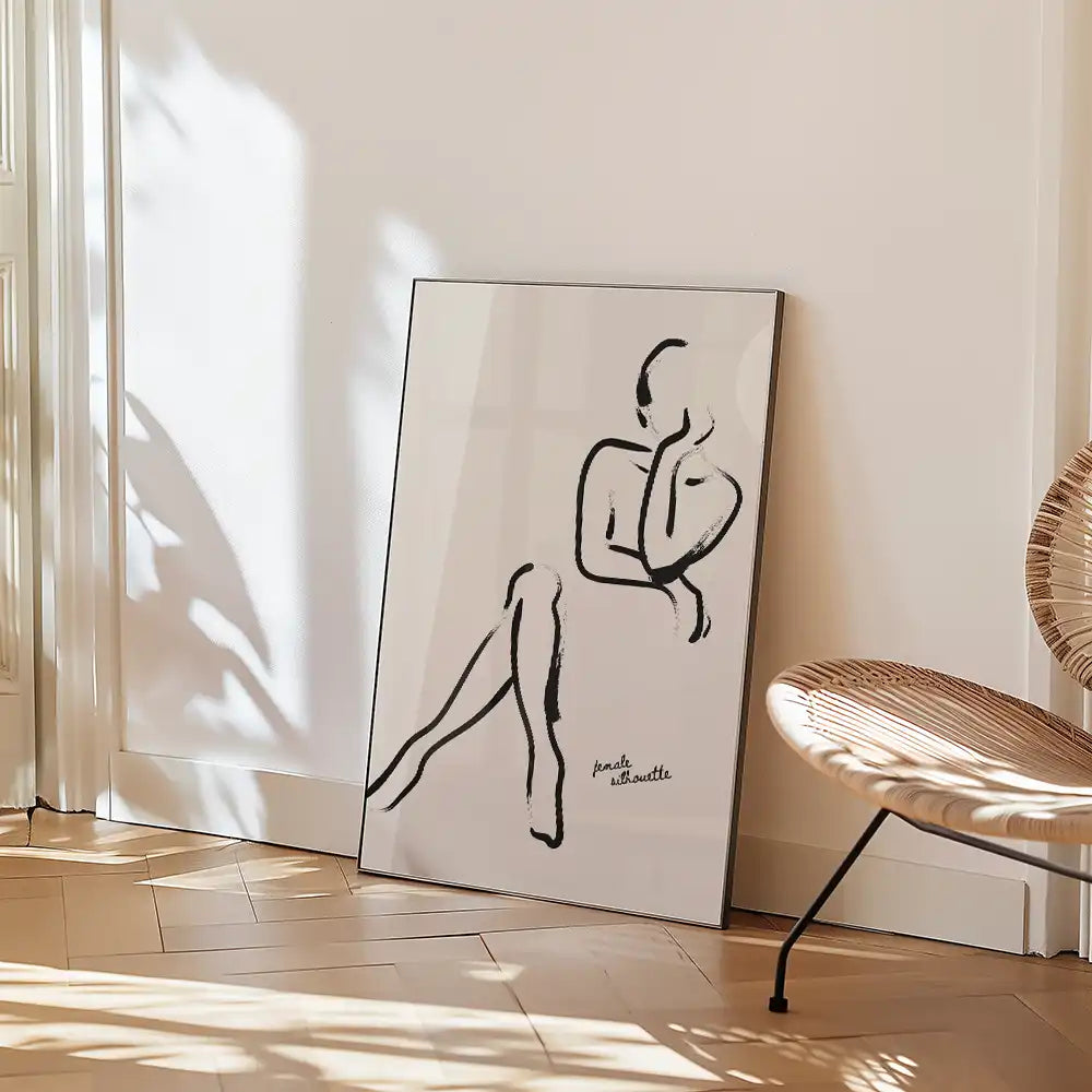 Pensive Form by Unknown Artist - Art Print Mockup 3