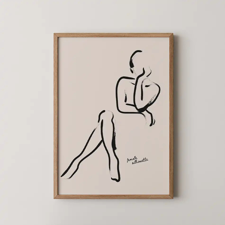 Pensive Form by Unknown Artist - Fine Art Print