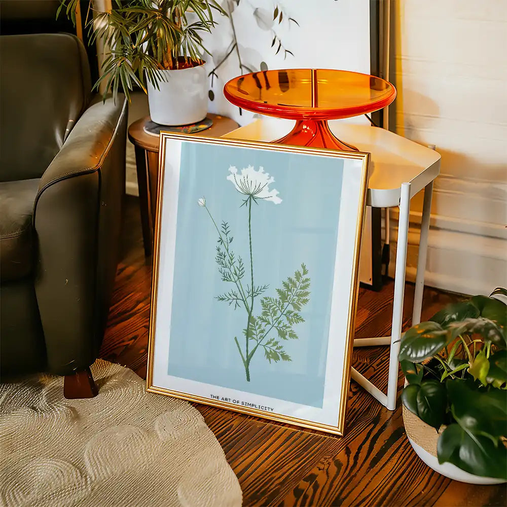 Queen Anne's Lace by Unknown Artist - Art Print Mockup 2